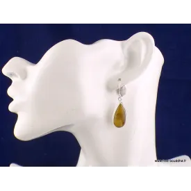 Boucles d'oreilles en Nellite forme goutte - Bijoux en Nellite