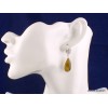Boucles d'oreilles en Nellite forme goutte Bijoux en Nellite WL53