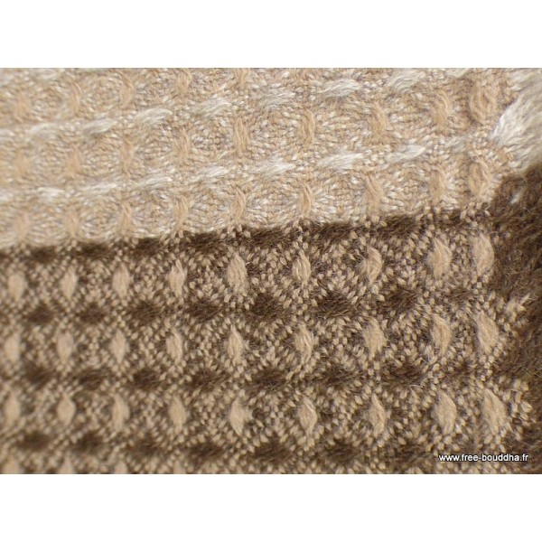 Echarpe pour homme beige café Echarpe pour Homme HOM1