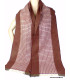 Echarpe pour homme Marron Bordeau Echarpe pour Homme HOM2
