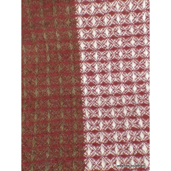 Echarpe pour homme Marron Bordeau Echarpe pour Homme HOM2