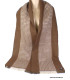 Echarpe pour homme en laine Marron Café Echarpe pour Homme HOM5