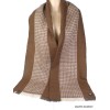 Echarpe pour homme en laine Marron Café Echarpe pour Homme HOM5