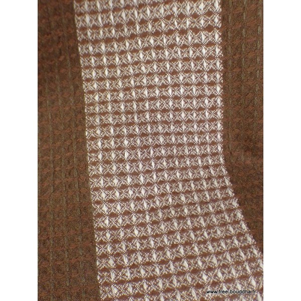 Echarpe pour homme en laine Marron Café Echarpe pour Homme HOM5