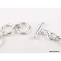 Bracelet argent Lapis Lazuli cabochon - Bracelets pierres naturelles