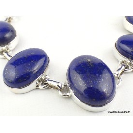 Bracelet Lapis Lazuli authentique – Bijou raffiné en argent 925