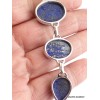 Bracelet argent Lapis Lazuli cabochon Bracelets pierres naturelles WL55.8