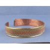 Bijou bracelet tibétain Trois métaux Bracelets tibétains bouddhistes AA51.6