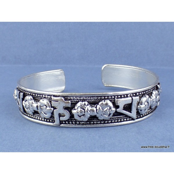 Bracelet tibétain bouddhiste Mantras et Dorjés Bracelets tibétains bouddhistes BRAC201