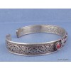 Bracelet tibétain filigrane Mantra de Chenrezi-q Bracelets tibétains bouddhistes BRACT1