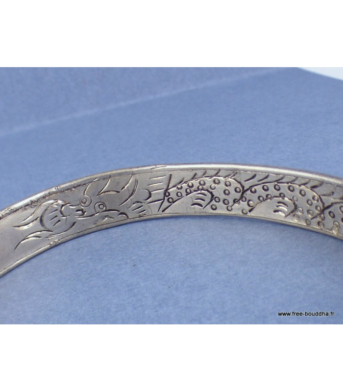 Bracelet tibétain fin filigrane Bracelets tibétains bouddhistes BRACT1