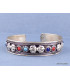 Bracelet tibétain bouddhiste DORJE et pierres Bracelets tibétains bouddhistes ref 19