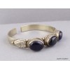 Bracelet tibétain Onyx noir améthyste Bracelets tibétains bouddhistes ref 6003.5