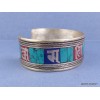 Bracelet bouddhiste Lapis lazuli et Turquoise Bracelets tibétains bouddhistes ref 50E
