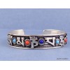 Bracelet tibétain MANTRA de Chenrezi et perles fantaisie Bracelets tibétains bouddhistes AA62
