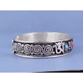 Bracelet tibétain MANTRA de Chenrezi et perles fantaisie - Bracelets tibétains bouddhistes
