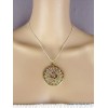 Pendentif tibétain en laiton Bijoux tibetains bouddhistes BHP40