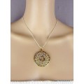 Pendentif tibétain en laiton - Pendentifs tibétains bouddhistes