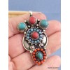 Pendentif tibétain style antique Pendentifs tibétains bouddhistes antic 1
