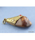 Pendentif tibétain Népalais Coquillage Bijoux tibetains bouddhistes ref 41