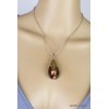 Pendentif tibétain Népalais Coquillage Bijoux tibetains bouddhistes ref 41