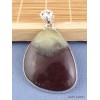 Pendentif argent Prehnite boulder Bijoux en Préhnite DA2.1