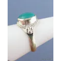 Bague tibétaine en Turquoise plusieurs tailles - Bagues tibétaines bouddhistes