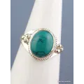 Bague tibétaine en Turquoise plusieurs tailles - Bagues tibétaines bouddhistes
