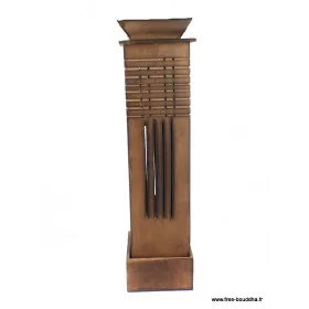 Porte encens tibétain Tour en bois (cône et bâtonnet) - Porte-encens tibétains