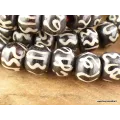 Collier tibétain mala en os de Yak et mantra - Mala tibétain 108 perles
