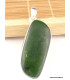 Pendentif en Jade Néphrite forme asymétrique Pendentifs pierres naturelles CZ10.2