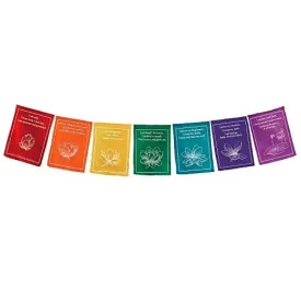 Drapeaux tibétains Paroles de bon augure - Drapeaux tibétains