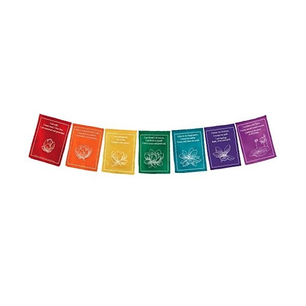 Drapeaux tibétains Paroles de bon augure Drapeaux tibétains DRAT8