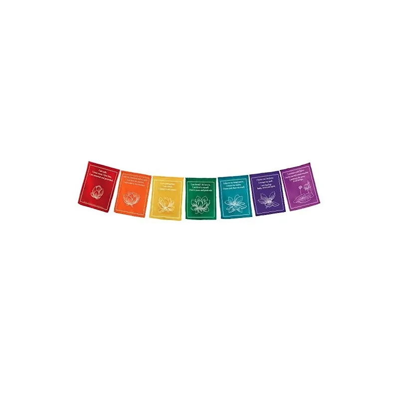 Drapeaux tibétains Paroles de bon augure - Drapeaux tibétains