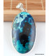 Rare Shattuckite bleue noire Pendentifs pierres naturelles TUV19.1