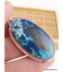 Rare Shattuckite bleue noire Pendentifs pierres naturelles TUV19.1