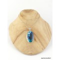 Rare Shattuckite bleue noire Pendentifs pierres naturelles TUV19.1