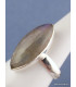 Bague Labradorite violette forme marquise T 60 Bagues pierres naturelles CZ93.2