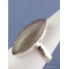 Bague Labradorite violette forme marquise T 60 Bagues pierres naturelles CZ93.2