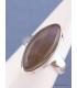 Bague Labradorite pourpre forme marquise T 55 Bijoux en Labradorite CZ93.3