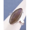 Bague Labradorite pourpre forme marquise T 55 Bijoux en Labradorite CZ93.3