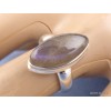 Bague Labradorite pourpre forme marquise T 55 Bijoux en Labradorite CZ93.3