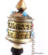 Petit moulin à prières tibétain à main 19 cm Moulins à Prières tibétains moulin 67.4
