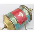 Moulin à prières bouddhiste Yeux de Bouddha 30 cm - Moulins à Prières tibétains