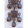 Rares cloches tibétaines Dieu Ganesh 40 cm Cloches et dorjé tibétains RCT1