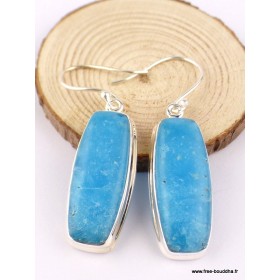 Boucles d'oreilles Smithsonite rectangulaires Bijoux en Smithsonite TUV49.1