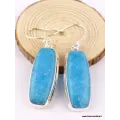 Boucles d'oreilles Smithsonite rectangulaires - Bijoux en Smithsonite