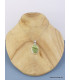 Pendentif Séraphinite sur Opalite oval Pendentifs pierres naturelles RV21.3