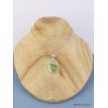 Pendentif Séraphinite sur Opalite oval Pendentifs pierres naturelles RV21.3