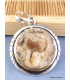 Pendentif argent PIERRE DU DESERT effet rocher Pendentifs pierres naturelles DA4.1